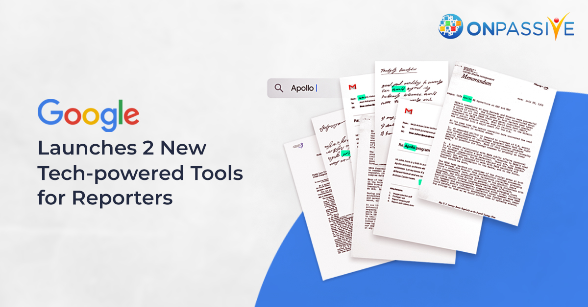 ash_mufareh's tweet image. #Google is launching two tech-powered tools for reporters. It also includes two advanced tools to search for large documents and #visualizedata.
More: onpassive.com/blog/onpassive/
#OnPassive #ArtificialIntelligenceTechnology #GoogleLaunchesTools2020 #AITools2020 #JournalistStudio