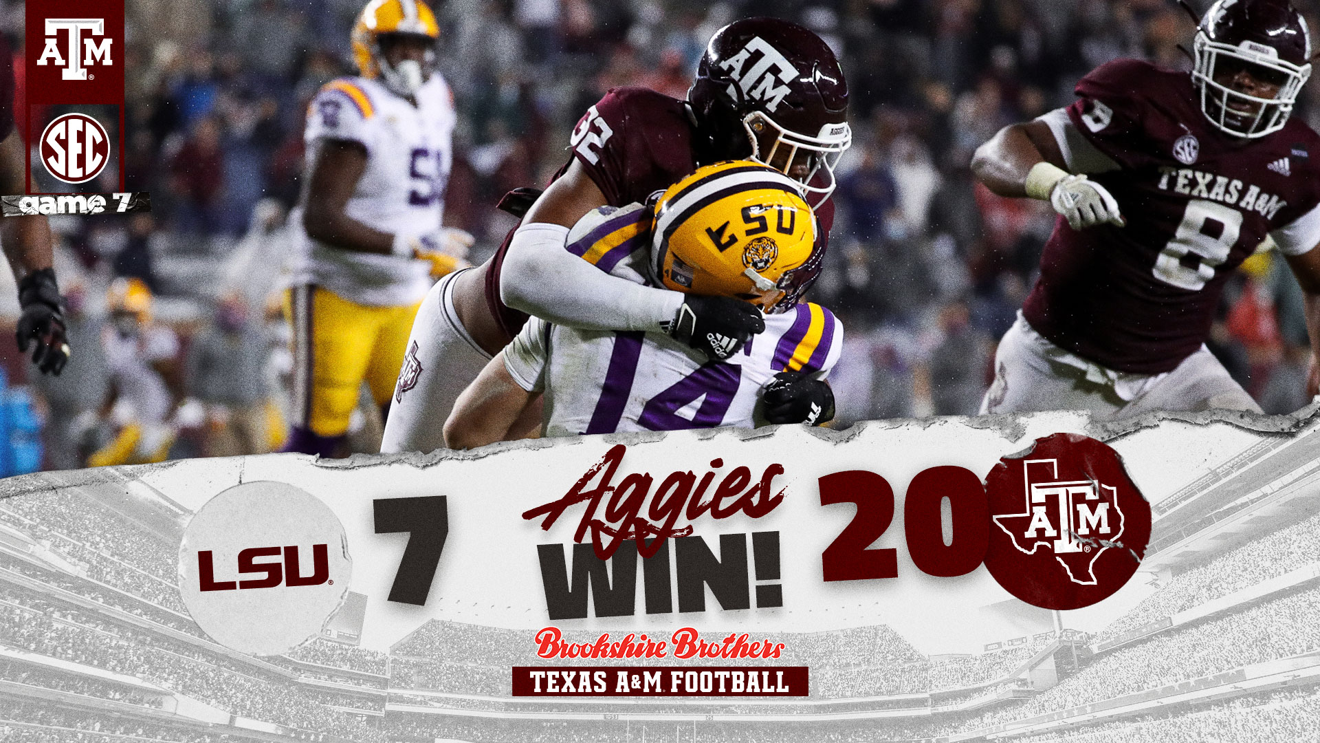 Tamu 2024 football score