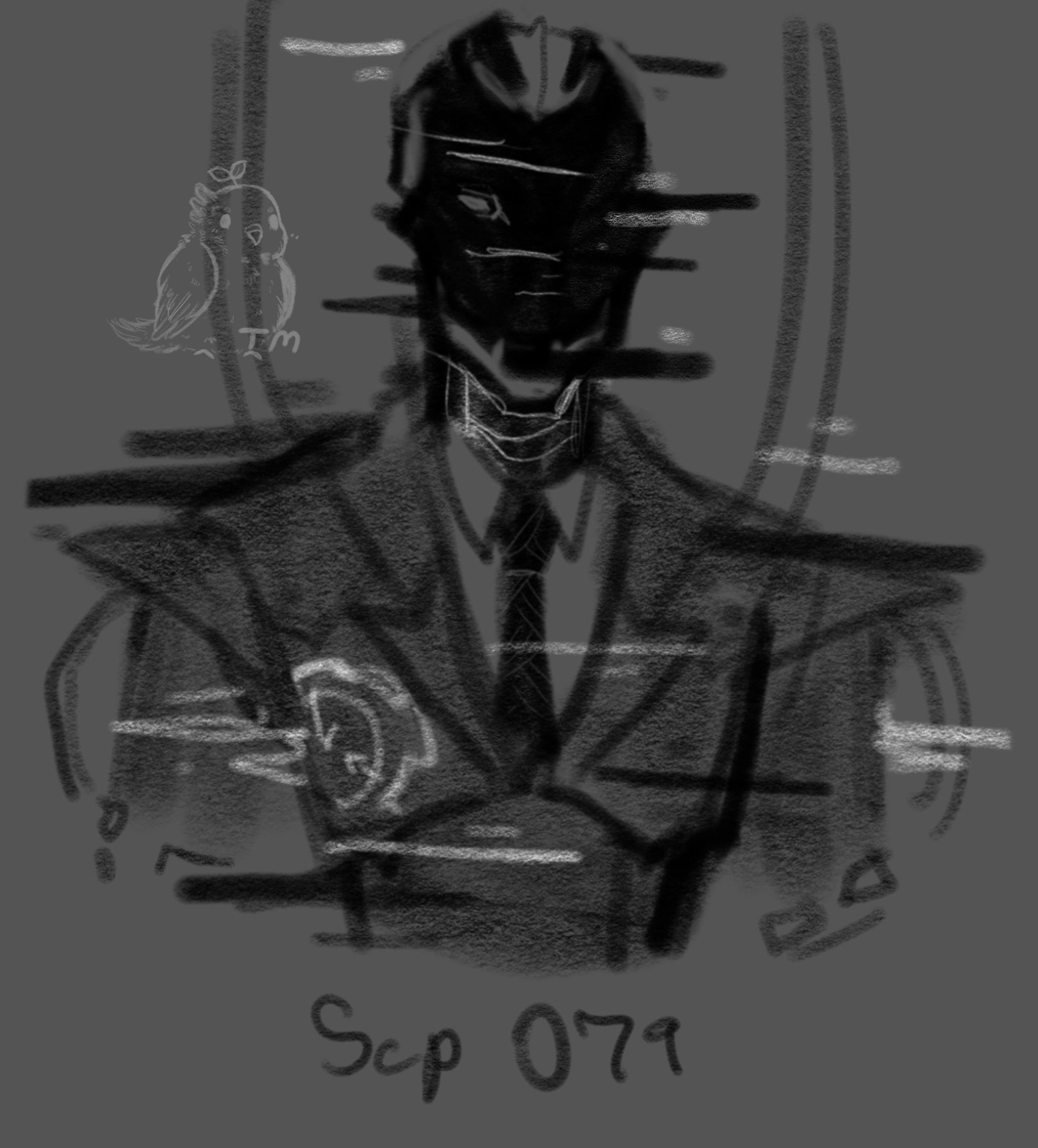 ArtStation - Scp 079 fanart