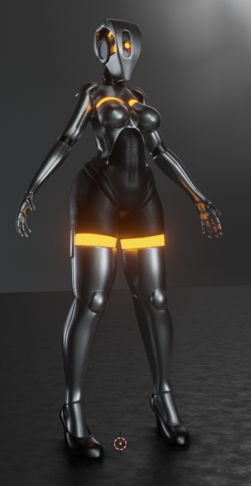 Erronit2's tweet photo. finally finished my project, which I was working on for about 4 months

thanks to @FredbearSad for helping with the rig

and yes, it's a glados (i'm sorry)
#blender3d #portal2 https://t.co/GKLyKFqrhS