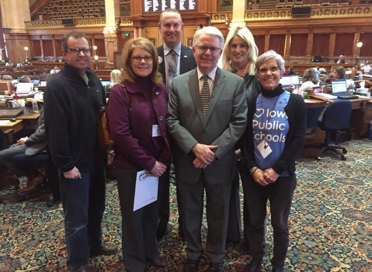Heartbreaking. Jill Morrill was a regular visitor to the Capitol on behalf of <a href="/JohnstonCSD/">Johnston Schools</a> and public school students. She will be greatly missed. Heartfelt condolences to her family. #ialegis