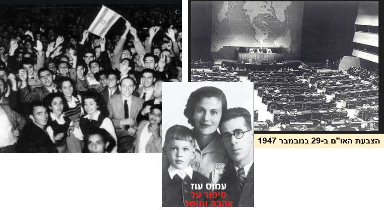 queenjo102's tweet photo. "ואני על כתפי אבא, והוא אבי המשכיל מאד המנומס, עמד שם וצעק בכל קולו.. צעקה ארוכה עירומה"
עמוס עוז - כ"ט בנובמבר:
"אבא שלי אמר לי כששוטטנו שם בליל ה 29 בנובמבר 1947,
בין מעגלי הרוקדים והצוהלים
רק תסתכל היטב בן, בשבע עיניים תסתכל בבקשה בכל זה,
כי את הלילה הזה ילד אתה כבר לא תשכח" https://t.co/D90h7zkcBa