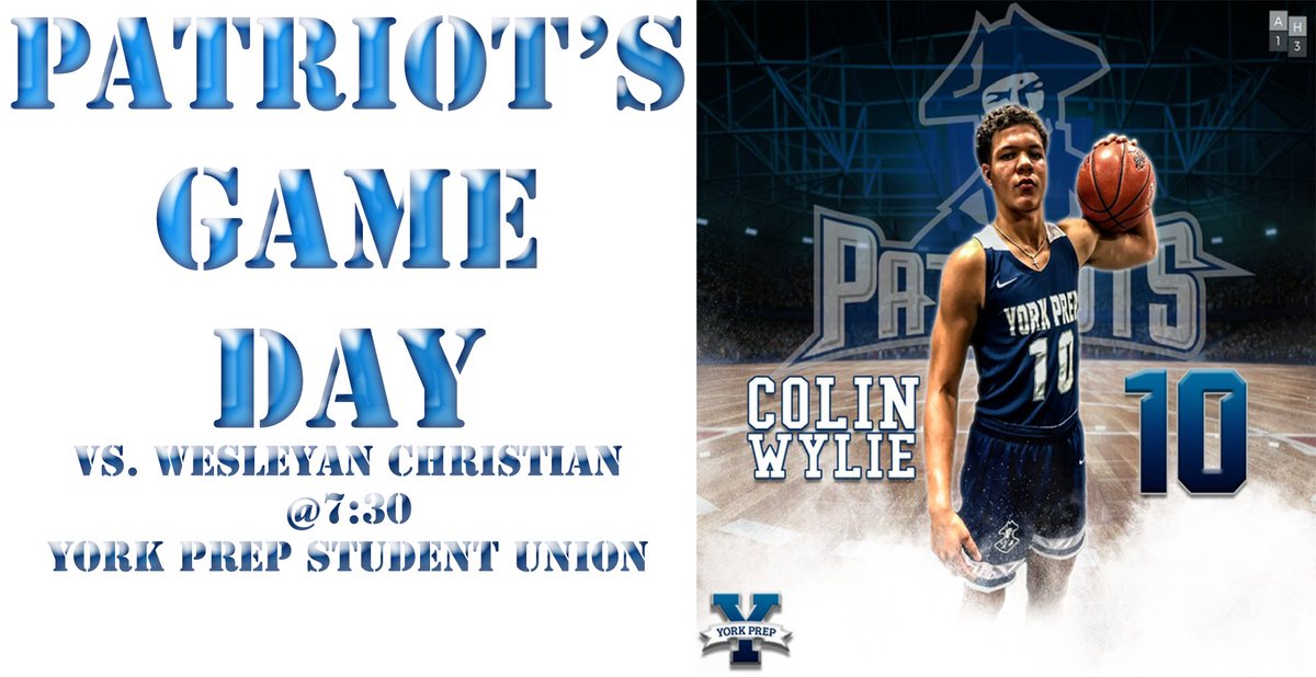 Big week ahead for the Patriot’s..Another great early matchup for York Prep. Wesleyan Christian Academy has a history of producing some Big-Time Players like former Tarheel Theo Pinson & former Duke standout Harry Giles. https://t.co/ph5TmyJo18