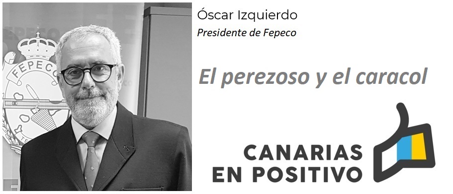 CanariasEnPosit's tweet photo. 👍 🇮🇨 ÓSCAR IZQUIERDO GUTIÉRREZ EN CANARIAS EN POSITIVO, presidente ejecutivo de Fepeco Patronal Construcción. Licenciado en Ciencias Políticas y de la Administración. Politólogo.

📰Su artículo se titula “El perezoso y el caracol ".

😊 https://t.co/5GkcCkpZ0n https://t.co/MgSify7aFd