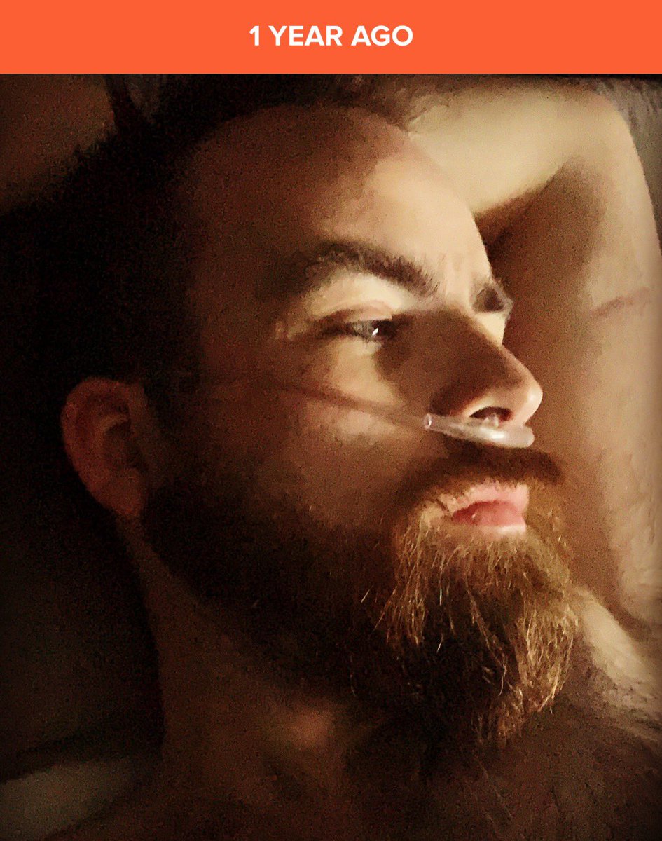 mat711's tweet photo. What is this nasal prong nonsense? A distance memory that’s what! It’s been the greatest year for my health all thanks to #Trikafta, #lockdown and #exercise. #CFUK #CFAware https://t.co/oerrhfjRpi