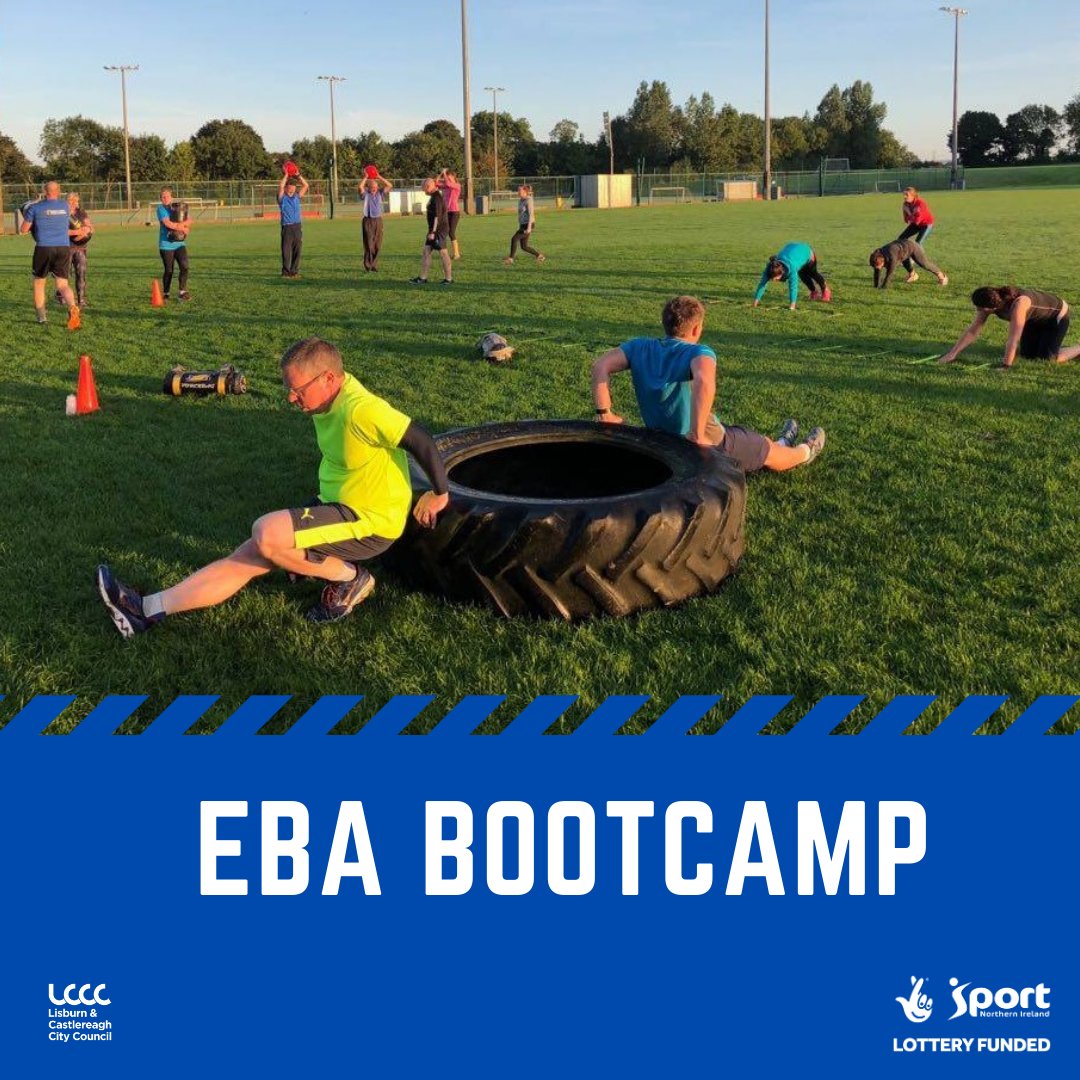 WHO'S UP FOR THE EBA BOOTCAMP THIS FRIDAY?💪
Bring your ‘A’ game and plenty of water! 
➡️Venue: Lough Moss Leisure Centre 
➡️Time: 6.30am – 7.15am

For further details or to register, visit bit.ly/3nAEfWz

@SportNINet #eba #beactivestayactive