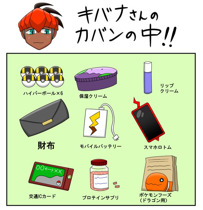 カバンの中身のtwitterイラスト検索結果 カバンの中身のtwitterイラスト検索結果