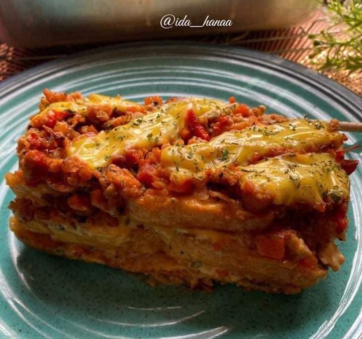 [ JomKitaMakan ] - Resepi Lasagna Menjilat Jari Hanya Menggunakan Roti ...