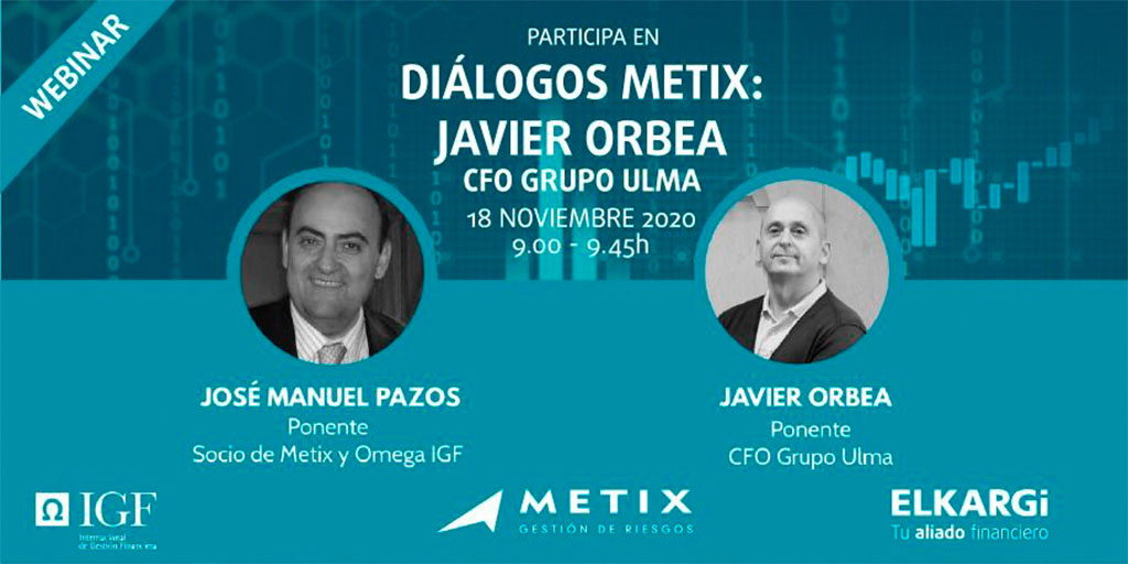 Elkargi_SGR's tweet photo. ¿Conoces la evolución de los mercados?
¿Sabes de los impactos del riesgo divisa en tu negocio?
No te pierdas mañana esta #webinar
Inscríbete ya en https://t.co/vU51TJ5zLG
#Metix y el caso @GrupoULMATaldea
🗓 18 Nov https://t.co/i3pyrX0gjb