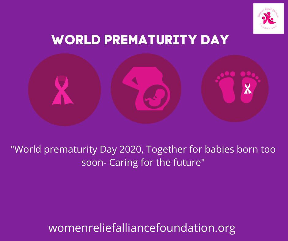 1 baby in 10 is born premature world wide. “ World prematurity Day 2020, Together for babies born too soon-caring for the future.#WRAF
#WomenHealthMatters
#womensupportingwomen
#womenreliefalliancefoundation
#WorldPrematurityDay2020
#worldprematurityday
#prematurityawarenessmonth