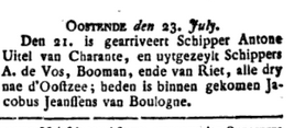 In any case, according to the newspaper Gazette van Gendt, not a single ship with Feliers or Jaeckx at the wheel will leave Ostend the following 10 years. Perhaps after their home-coming, the men decided to never set foot on a ship again. Who could blame them? (19/19)