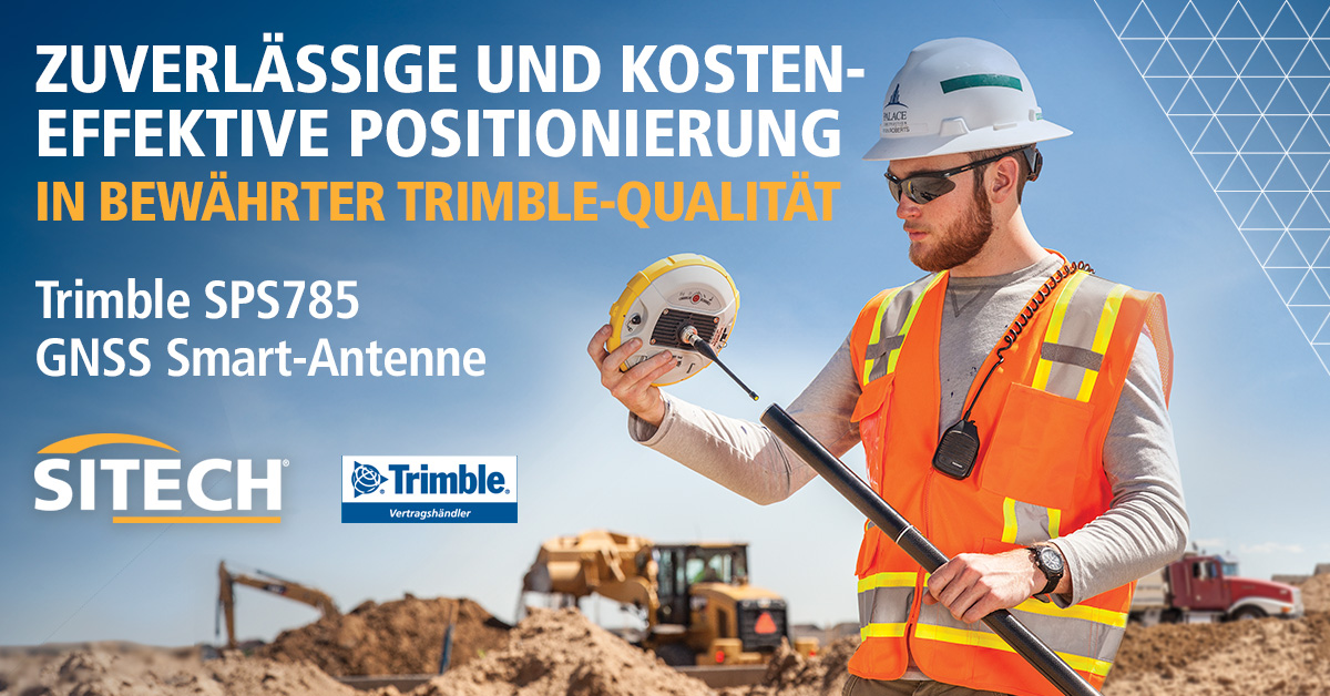 SITECHGermany's tweet photo. Zuverlässige und kosteneffektive Positionierung in bewährter Trimble-Qualität mit der Trimble SPS785 GNSS Smart-Antenne.

Haben wir Ihr Interesse geweckt?
Dann kontaktieren Sie uns gerne
per Mail an vertrieb@sitech.de oder
telefonisch unter +49(0)208-302 137- 33 https://t.co/vL3FOl0ILV
