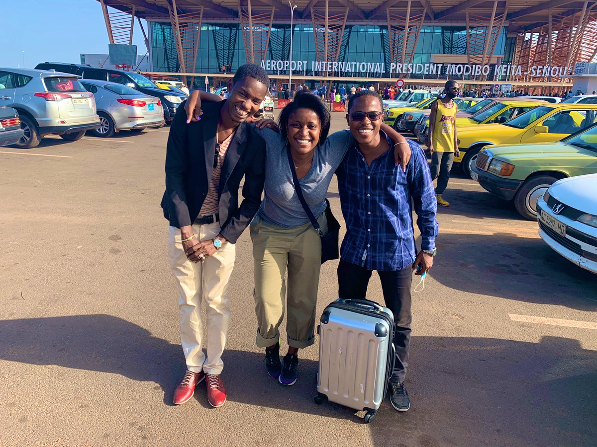 BenedicteJoan's tweet image. I m in Country NUMBER 70 thank you to #MWF18 @BoubouSangho @mohamedsalaha for welcoming me today in Bamako MALI 🇲🇱 I have been fascinated by anything to do with arts, history and politics . And here I m standing with knowledgeable #YALIs@WashFellowship