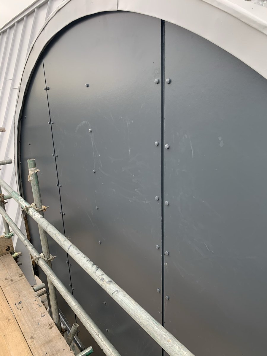 Aluminium soffits &amp; roof cladding and <a href="/Rockpanel/">Rockpanel</a> colours FS-Xtra currently being installed by K&amp;M to 3 high rise blocks in Birmingham, along with 9000m2 of <a href="/StoLtd/">Sto Ltd</a> products <a href="/ROCKWOOLUK/">ROCKWOOL UK</a> #cladding #render #ewi