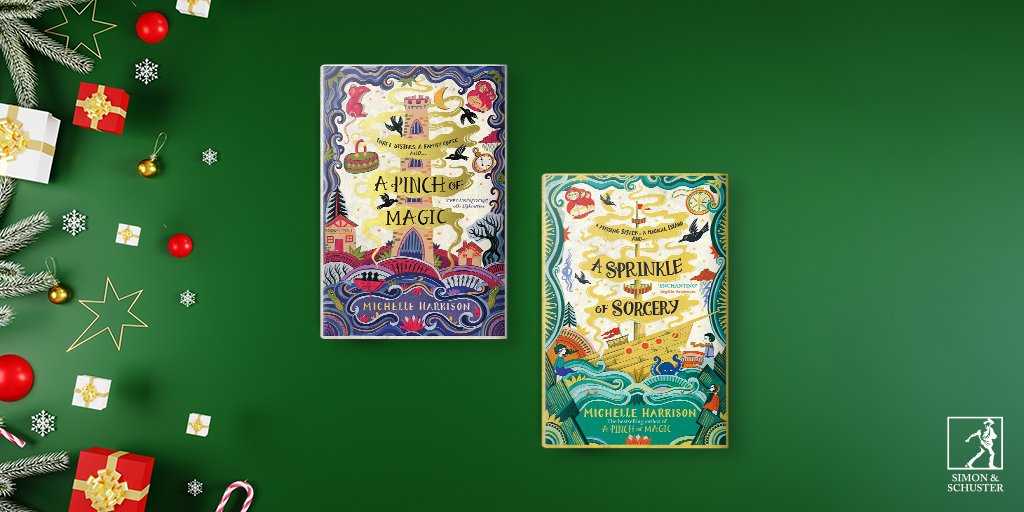 simonkids_UK's tweet image. 🎄COMPETITION🎄
Day 2: Win @MHarrison13's #APinchofMagic &amp;amp; #ASprinkleofSorcery. 

Spellbinding tales that will take your breath away and make you believe in magic.

Like &amp;amp; RT by the end of the day to enter (UK &amp;amp; Ireland only)!