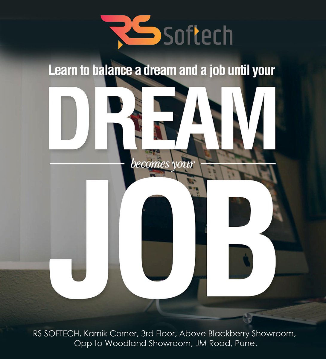 RSSofttech1's tweet photo. RS Softech provides training and huge placement support with TOP companies.RSSoftech delivering quality results over the years.

To Know More :
amruta@rssofttech.com
Website: https://t.co/Hhr0YfFQ1Q
Contact: 7620000654 https://t.co/guaHtEhPA2