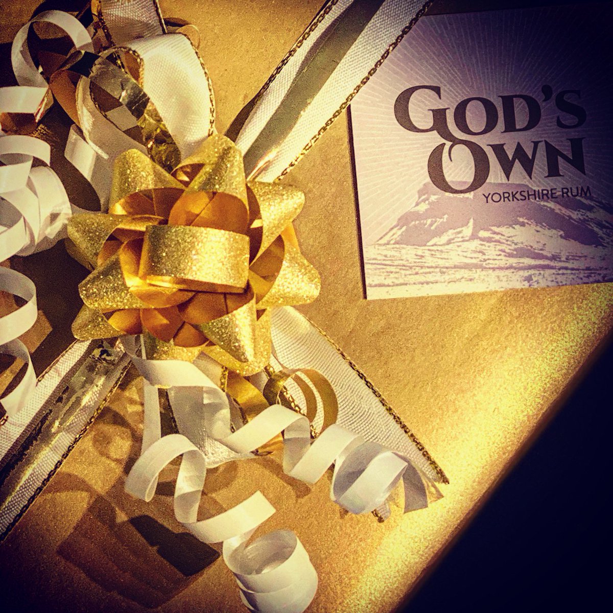 If time is short and the quest for festive gifts is daunting God’s Own will make some space for you and deliver to nearest and dearest a gift wrapped rum pack and personal message.  #goodvibes #festive #rumfest2020 #yorkshireterrier #godsowncountry #godsownrum #XMAS2020