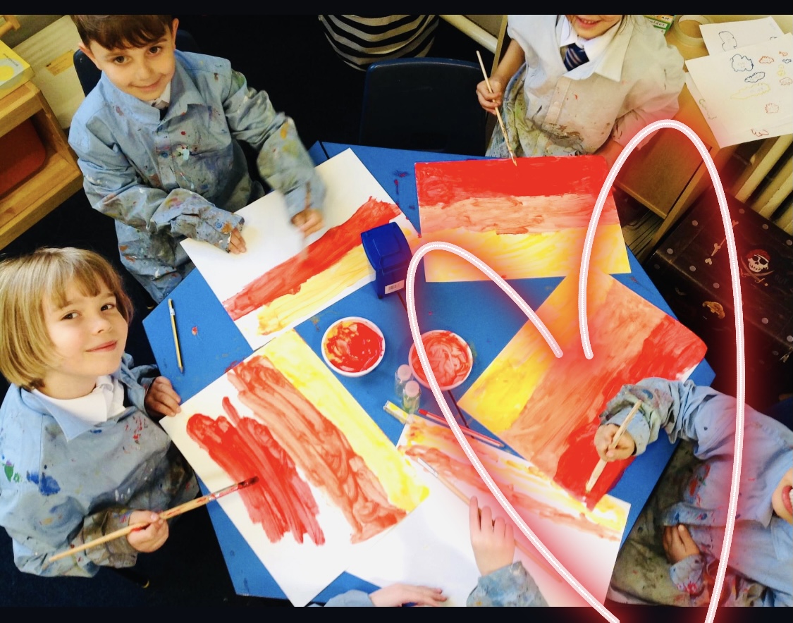 Balancing structure with creativity &amp; expression is vital to the learning journey 
🌈
Our school bubbles &amp; small classes have helped us keep our little #school #covidsecure  
🌈 
#education #school #teachers #covid #students #learning #children #teacher #parenting #love #nursery