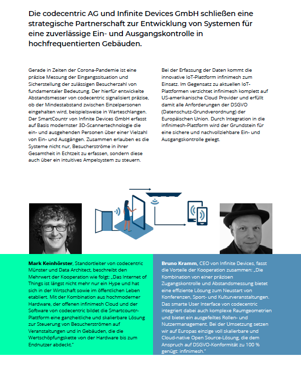 BrunoGertKramm's tweet image. Ich freue mich sehr, hier die PM zur offiziellen strategischen Partnerschaft von @codecentric und  @InfDevices #IoT #SmartCountr #datasecure infinitedevices.de/wp-content/upl…