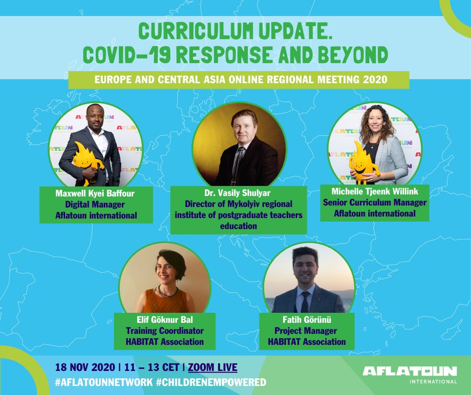 Aflatoun's tweet photo. 📣 Don't forget to join us tomorrow, Nov 18, for our Europe and Central Asia Online Regional Meeting. We'll be discussing #social and #financialeducation, #curriculum, #digital learning & more.
⏰ Set a reminder now: https://t.co/ivMdNH203T
#AflatounNetwork #ChildrenEmpowered https://t.co/8SW2WOF5jG