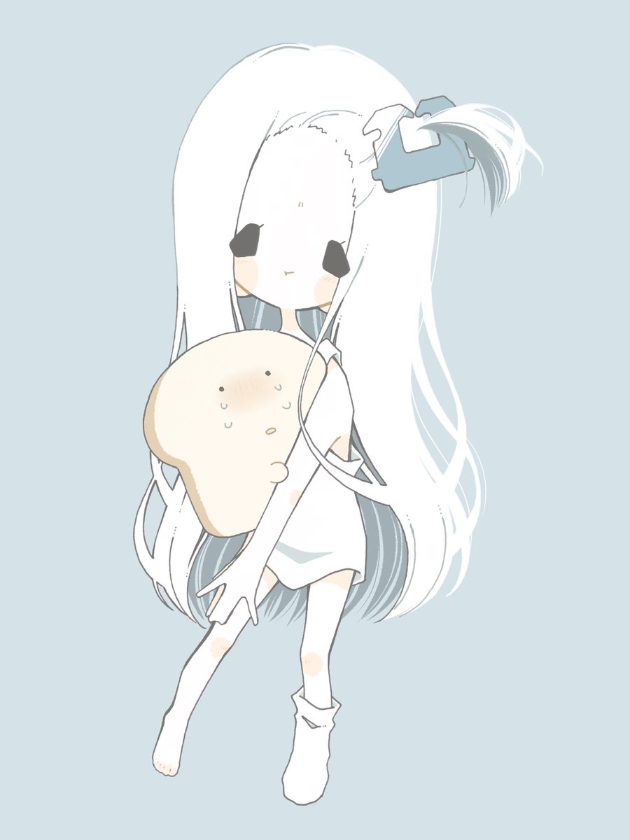 しょくぱんをまもれ バッグクロージャーちゃん てふてふ 個展のイラスト