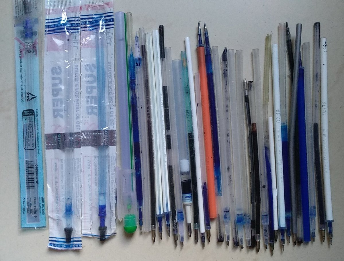 sundaramshrik's tweet photo. @No_PlasticWaste @PlasticPollutes who addresses the #penshell used pen #refills 
I find no one locally to take responsibility for processing this #toxic #waste
And there are thousands of manufacturers https://t.co/06aT9QX54G