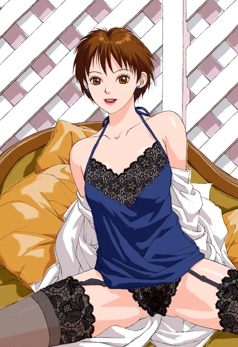 過去絵再掲ですが…(^^;;#いいインナーの日 