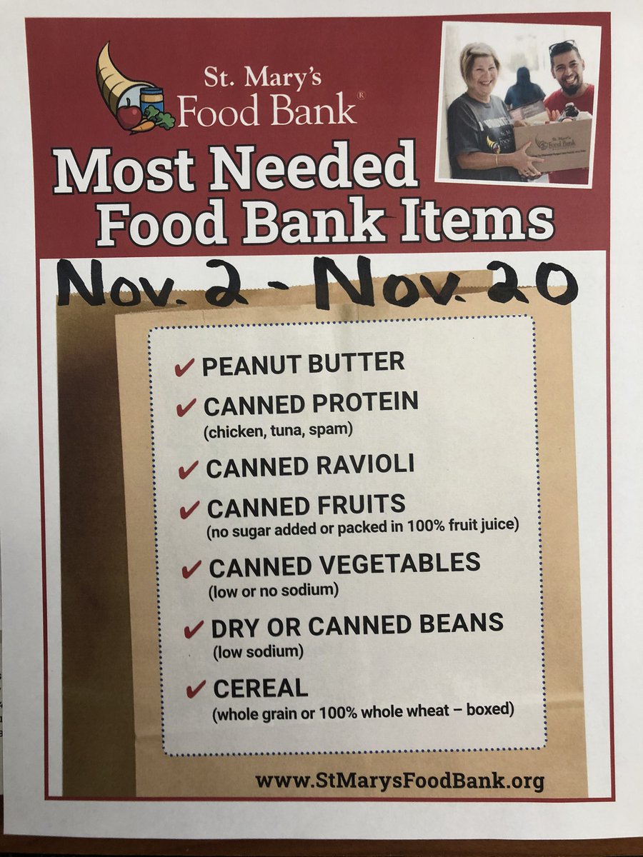VHSDECA1's tweet photo. Still going on even though we are not on campus. St Mary’s will be picking up on Friday. If you have anything to donate you can drop it off at the front office. #1verrado #makeadifference https://t.co/TCxPFv4nqq