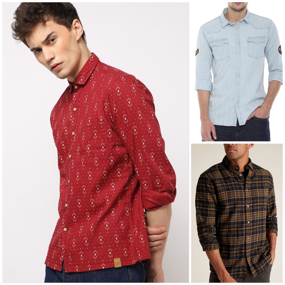 ShoppingAjio's tweet photo. Latest Casual Shirts for Men
Extra Upto 40% Off On ₹1490 and Above
Use code : MARK
Shop now >> https://t.co/g6mMmQIntt https://t.co/LZElxkqzRO