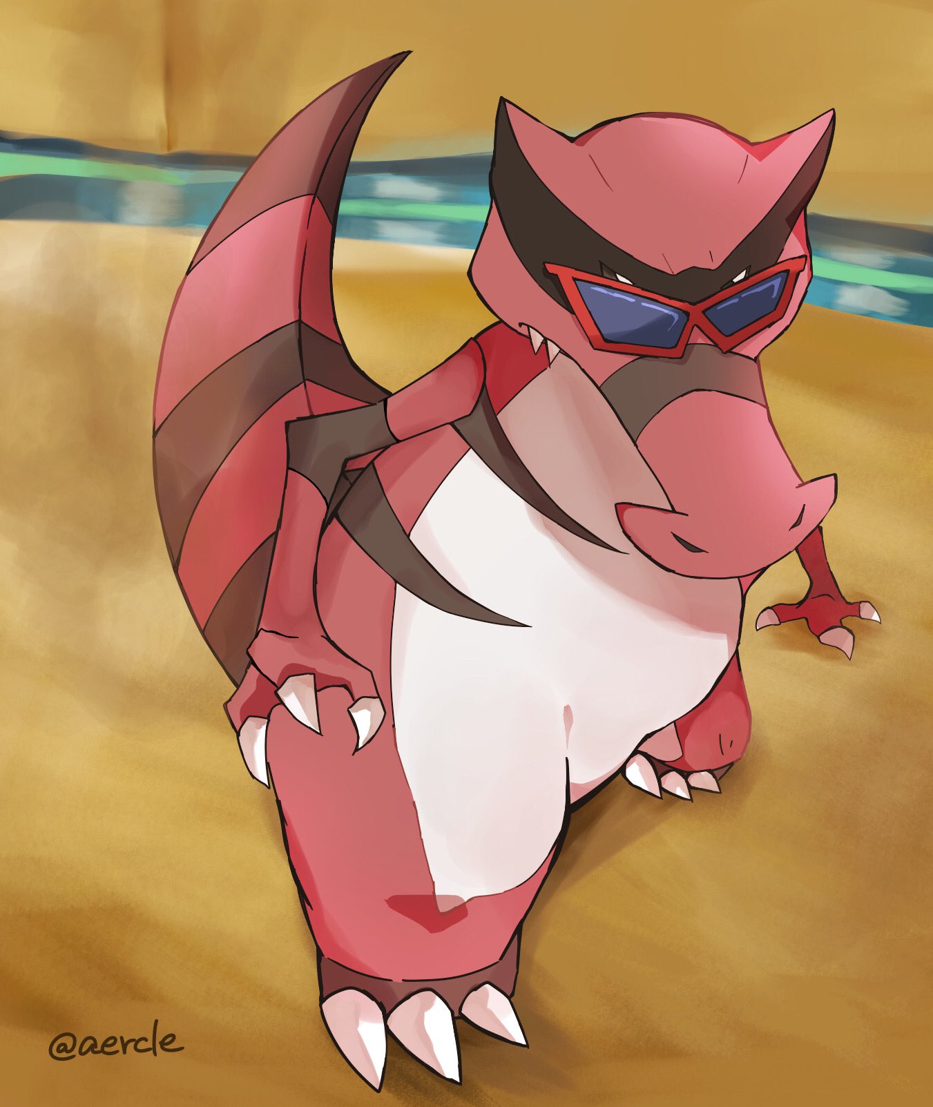 チョコ 原稿 サトシのポケモンみんな描こう ワルビアル担当させていただきました ケニヤン戦超かっこよかったよ 最終進化してからはサングラス外してないので再登場のとき誰かに取られて涙目になるのを楽しみにしてます エースで一番好き