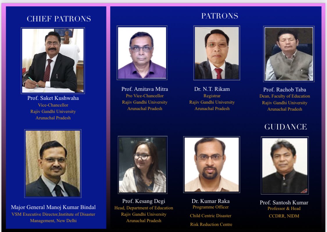 RGU1984's tweet photo. #CCDRR #Inauguration on 17th Nov. 2020 and chaired by Prof. @Saket_Kushwaha4, VC, @RGU1984
@PMOIndia
@EduMinOfIndia
@DrRPNishank
@ugc_india
โฆ@nidmmhaindiaโฉ
โฆ@BrigMishraโฉ
โฆ@ArunachalCMOโฉ https://t.co/kLBOc3SDMO