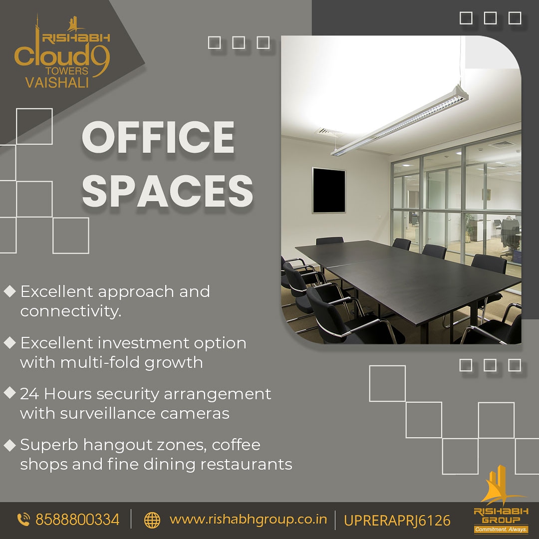 Rishabh Group offers office spaces for all of you. Don't forget to check them out.
Click here for more information: rishabhgroup.co.in/projects/resid…
#RishabhGroup #realestate #realtor #justlisted #broker #forsale #homesale #newhome #househunting #dreamhome #properties #homelisting
