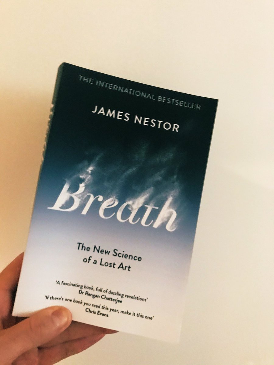One of the best books I’ve ever read. Life changing. Brilliant James Nestor