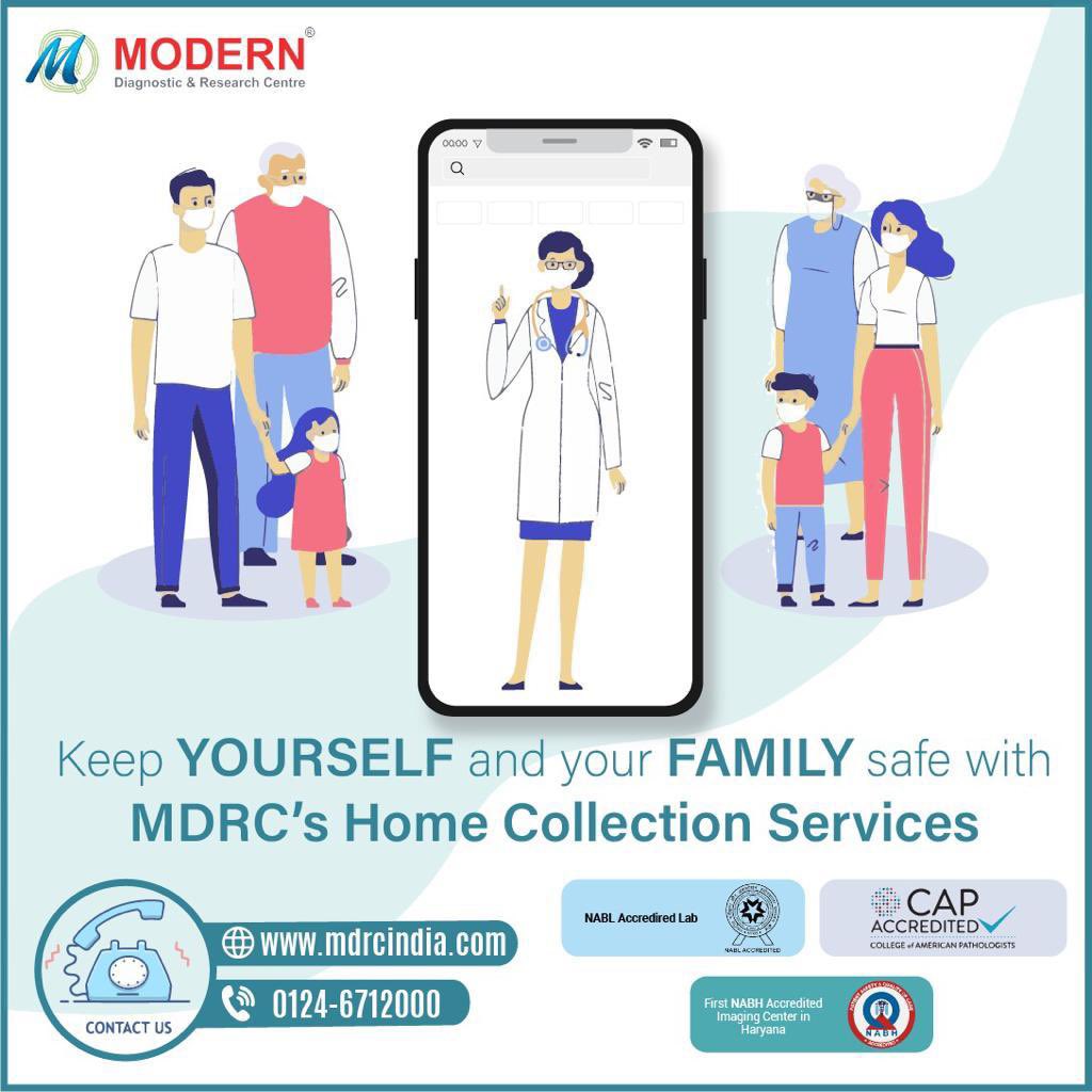 modernlabworld's tweet photo. With Unlock-India, the risk of COVID-19 still persists. So be sure to take care of you and your family’s health by avoiding going out. 

Keep yourself safe by booking MDRC’s Home Collection Services today.
Contact MDRC for more information.
#tuesdaymotivations  #healthylifestyle https://t.co/E0lhYl7Q9o