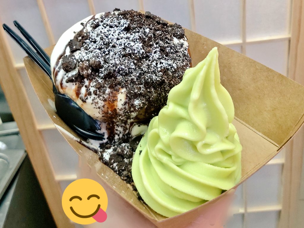 mayfoo9's tweet photo. 久違的 #MayFoodiary 🍰
🥞HK9cake 鳩㦸
📍葵涌廣場2樓
721黑白是良芝 + 蜜瓜味雪糕🍈🍦
係好味嘅🤤🤤
(雖然覺得除咗A,其他名可以改好啲(๑•́ ₃ •̀๑)...)
$38 2件pancake加雪糕 抵食👍🏻🤤
#良店推 #soufflepancake #YellowEconomicCircle https://t.co/YimFEvf3Zz