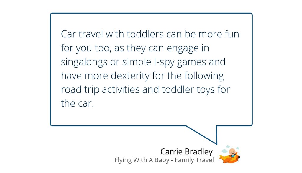 Road Trip With A Toddler Tips & Fun Activities To Keep Boredom at Bay.

Read more 👉 flyingwithababy.com/road-trip-with…

#roadtripwithatoddler #roadtrip #familytrip #Familytravel