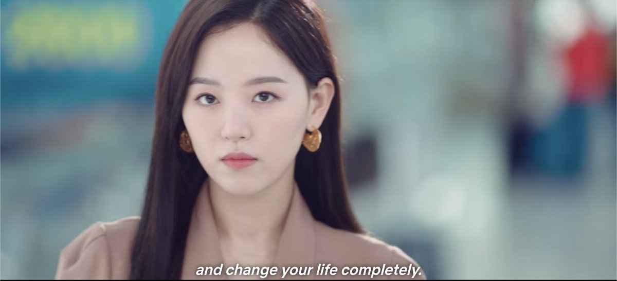 Many have assumed this fortune refers to a connection with Won Injae. But after 10 episodes with almost 0 interaction between them, I feel pretty confident to say that Injae is simply a catalyst. If not for her presence, the letters would've stayed in the past.