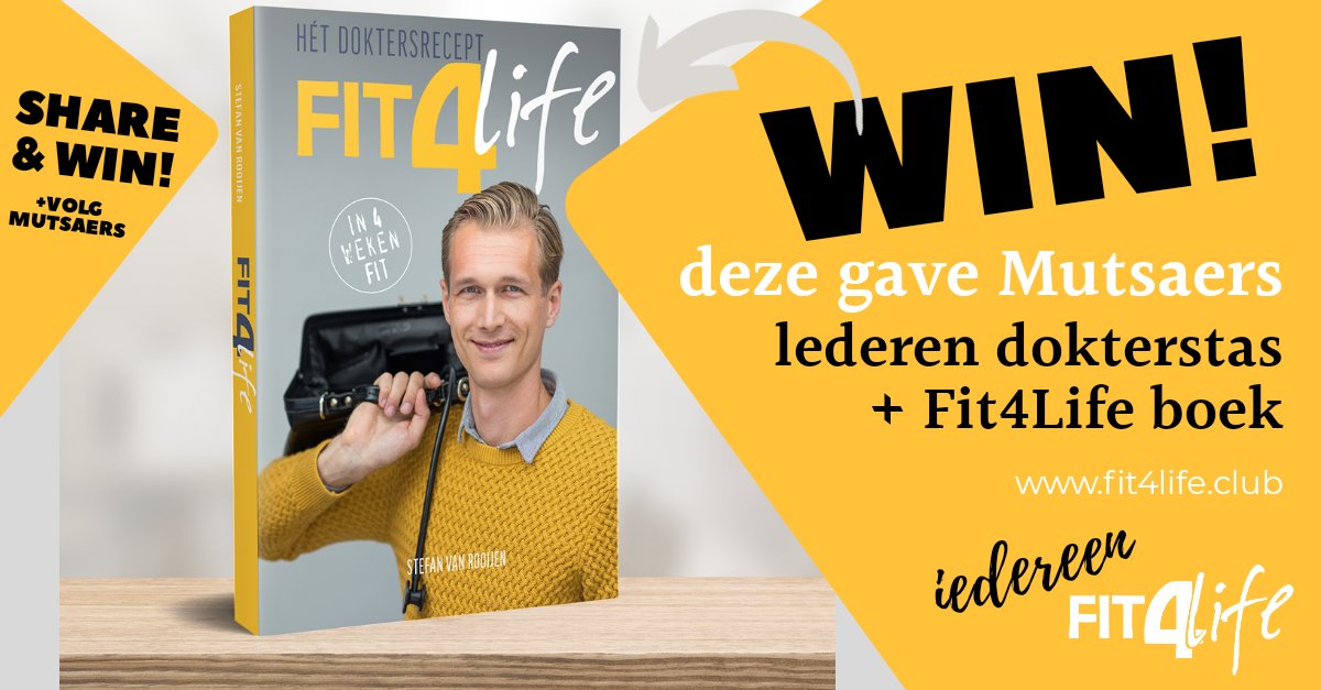 Zijn deze #lederen Mutsaers Textiles tas + #Fit4Life boek binnenkort van jou? Het enige wat je hiervoor hoeft te doen is dit bericht te delen en Mutsaers Textiles te volgen op Facebook of Instagram. instagram.com/mutsaerstassen…