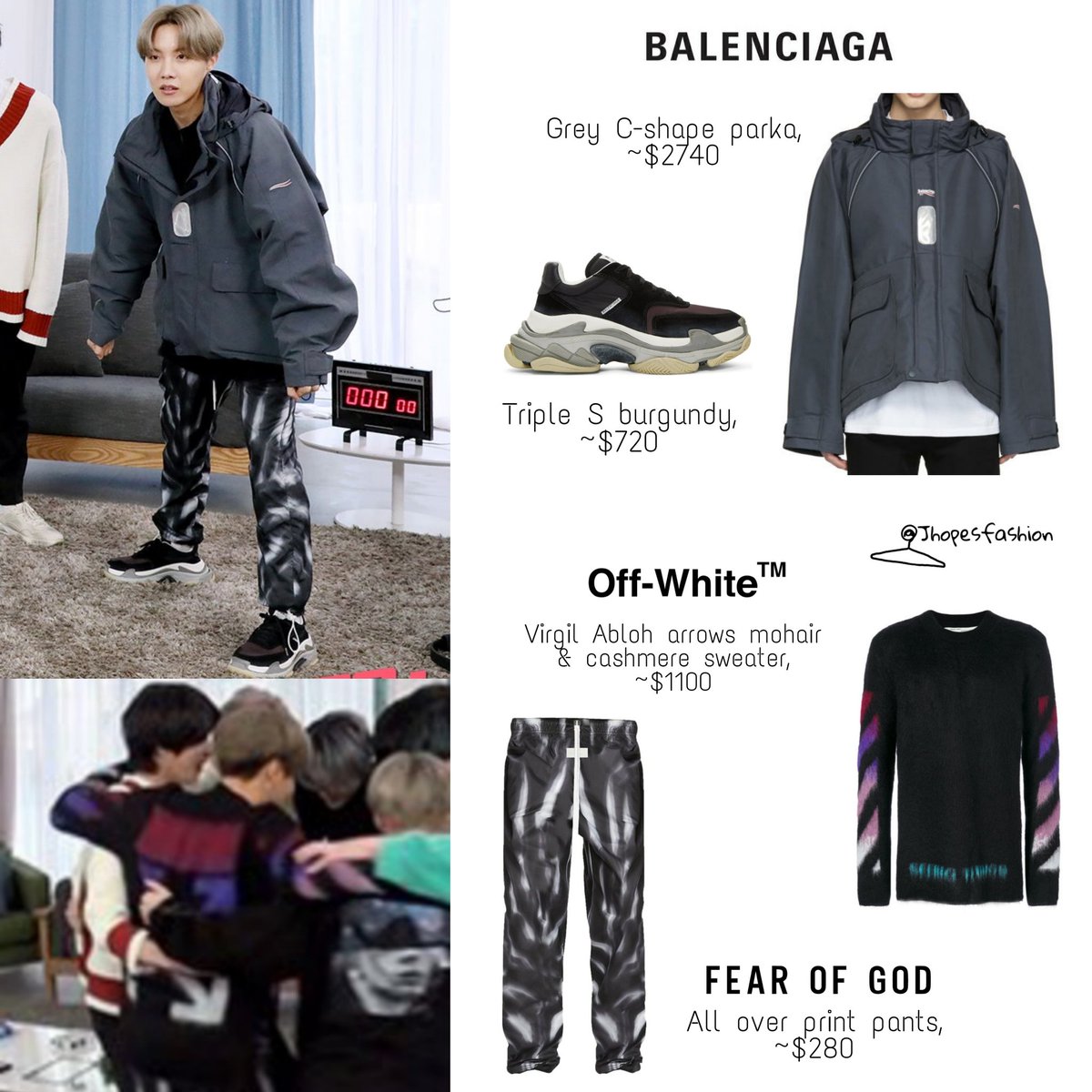 Chi tiết với hơn 73 j hope balenciaga siêu hot trieuson5 #31 Chi tiết với hơn 73 j hope balenciaga siêu hot trieuson5