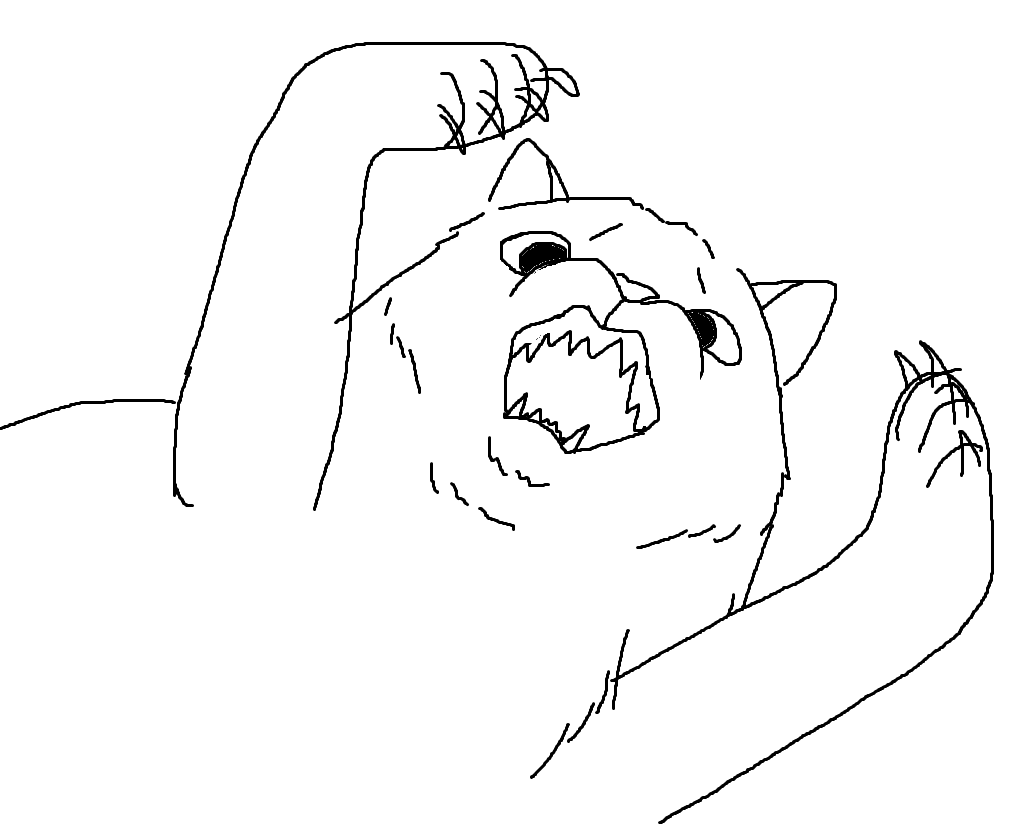 poorly drawn cats: a thread