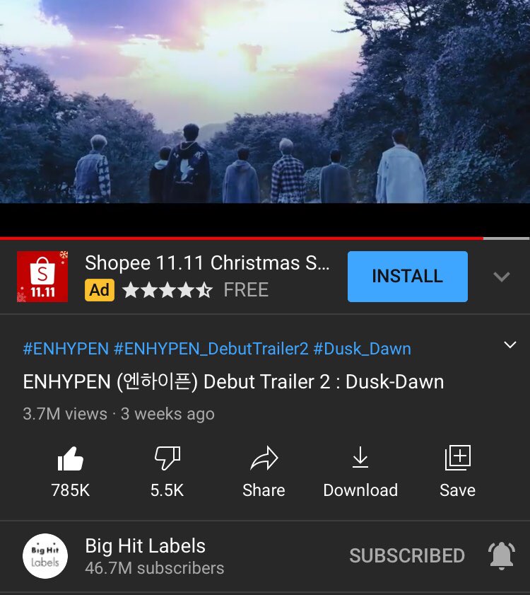 KaaatOt7's tweet photo. #ENHYPEN_DebutTrailer1  
#choose_chosen 4.3M views
https://t.co/Z1G8REi52p

#ENHYPEN_DebutTrailer2 
#dusk_dawn 3.7M views
https://t.co/KositkFG3r

#ENHYPEN #BORDER_DAY_ONE #Intro_Walk_the_Line 1.5M views
https://t.co/gxGRi2T0bA

S T R E A M ‼️‼️✊😉✨ https://t.co/2ntlny5ANe
