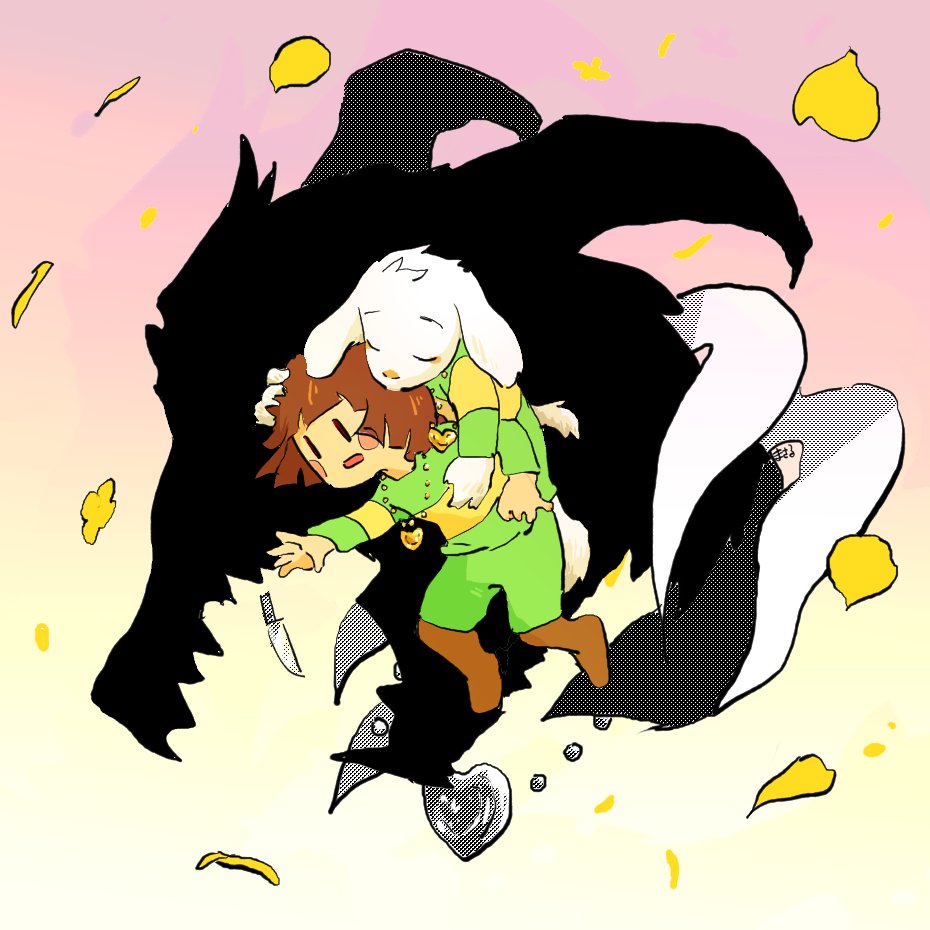#皆さん線画と塗った後を見せてください 