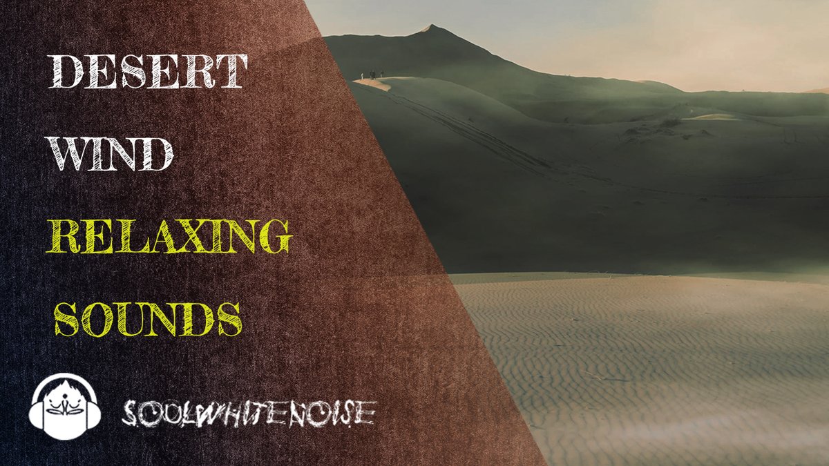 SoulWhiteNoise's tweet photo. 🔥HOT🔥
Enjoy my latest #relaxing video.
▶▶ https://t.co/8qWx7x04sy ◀◀
#wind #windsound #windnoise #relaxingwind #windblowing #desert #desertsound #desertwind #desertwindsound #nature #naturesounds
Check it out on YouTube, and tell us where you're listening from! 😊 https://t.co/4vT1Nd9W0L