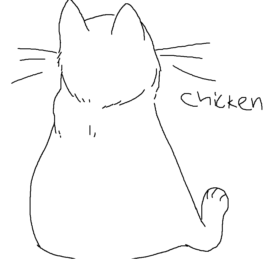 poorly drawn cats: a thread