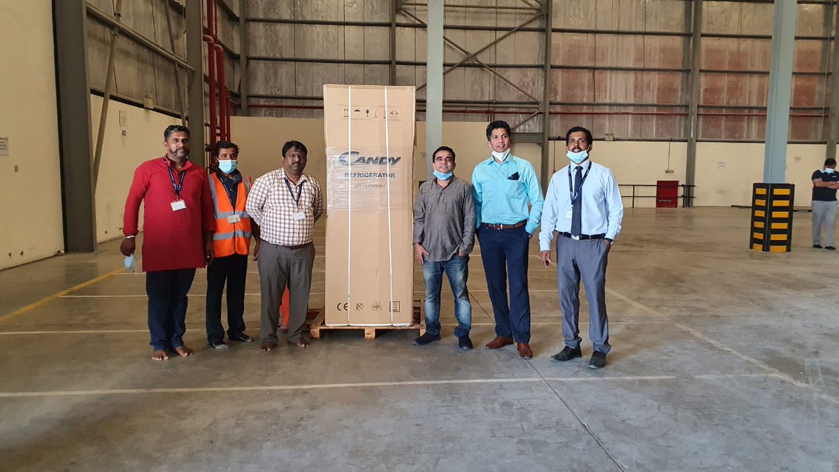 TransworldTweet's tweet photo. Mr. Ramesh S. Ramakrishnan, Chairman, #TransworldGroup formally inaugurated our New #Logistics facility at Jafza South, #Dubai, #UAE on Mon,16th Nov 2020. The inauguration function was attended by various Transworld Senior Management &amp; office employees.
#TransworldLogisticsDWCLLC https://t.co/n8lMwYc0q9