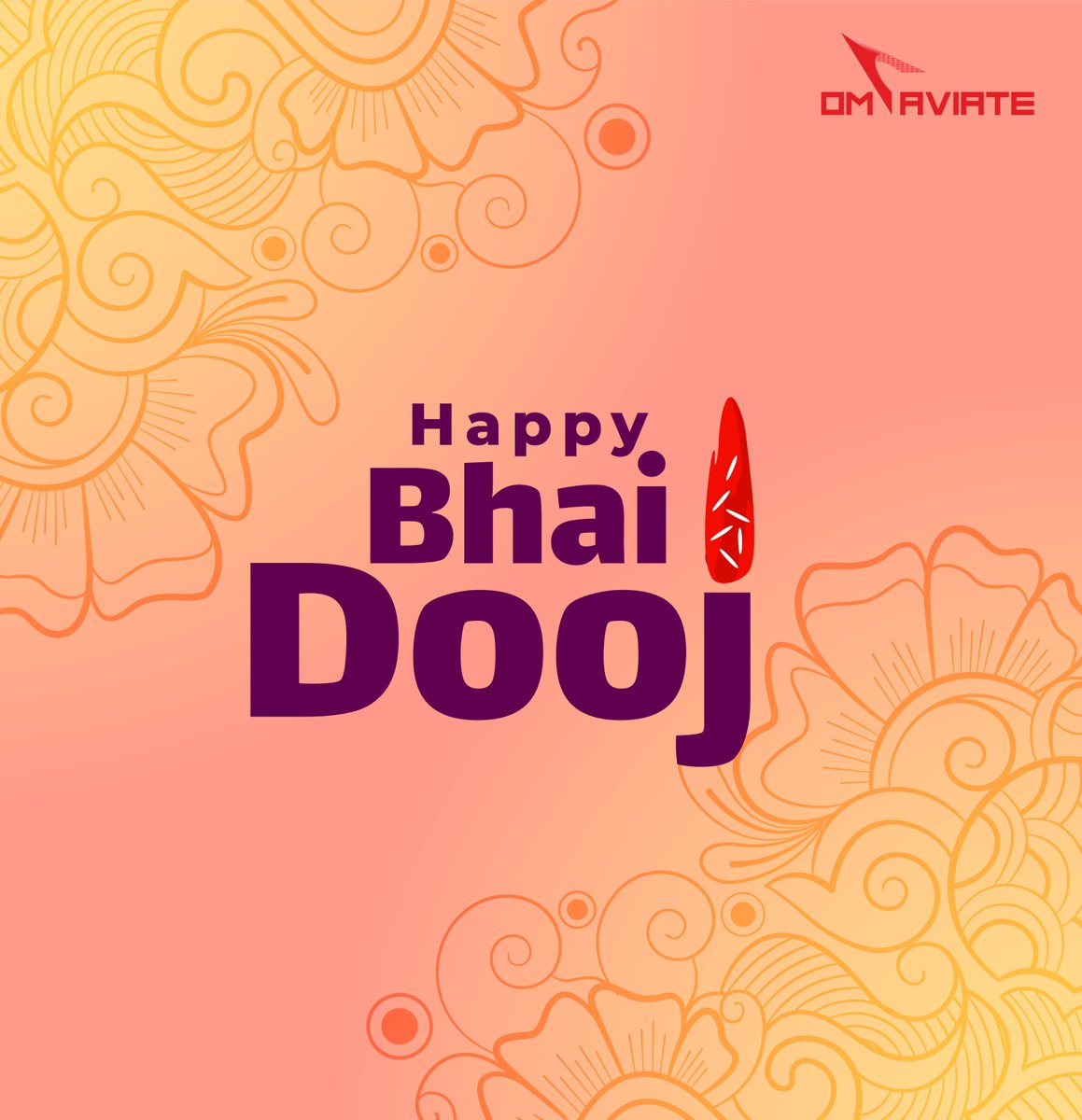 OmAviate's tweet photo. Brother and sister, together as friends, ready to face whatever life sends, Happy Bhai Dooj

#HappyBhaiDooj #BhaiDooj https://t.co/AyKFzWJmq1