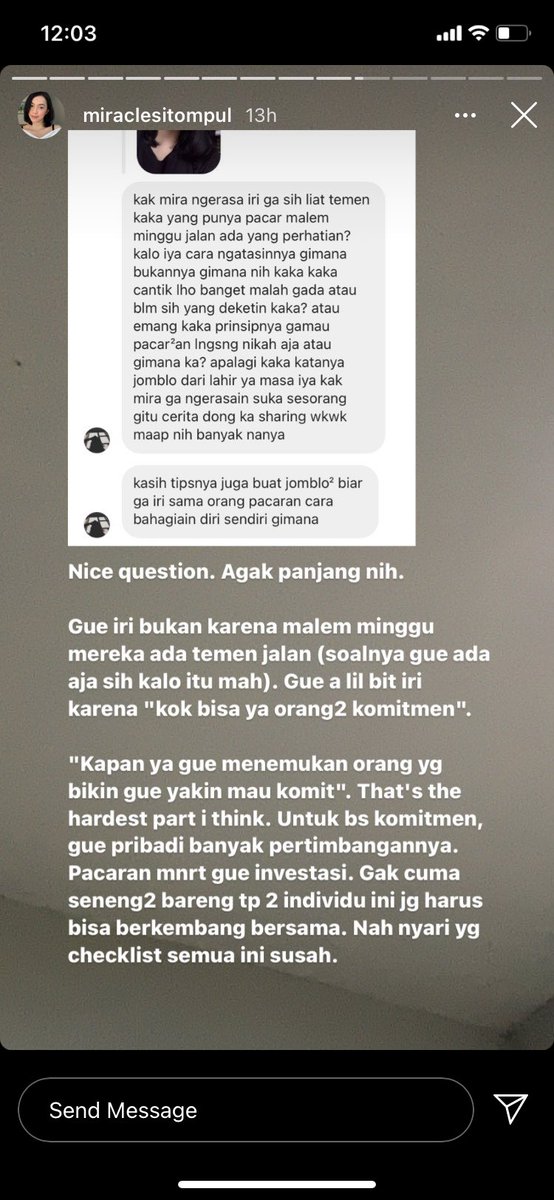 If you're single right now dan kadang2 iri sama keuwu-an orang2, maybe you want to read it.