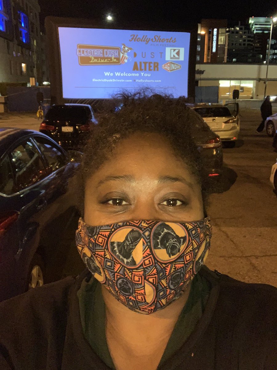 cherry_LA's tweet photo. Excited to see Bad Hair #HSFF20 #Dust #Alter #SagIndies #HollyShorts #DriveIn #Glendale #ElectricDuskDriveIn https://t.co/x921VShNVx