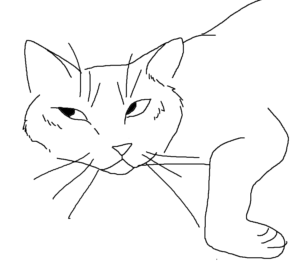 poorly drawn cats: a thread