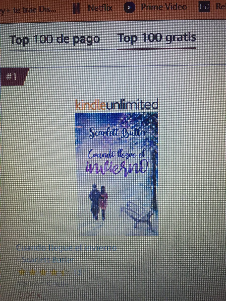 Aún lo tenéis gratis 💙😊 aprovechad que queda poco 😉